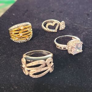 Elegant Ring Bundle! All Size 11! Clearance Sale!